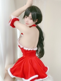 小仓千代w NO.018 红色礼物裙 [23P-62MB]