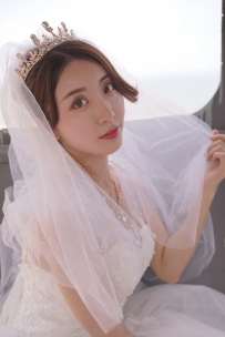 黑川 - NO.072 海岛之旅真爱版-婚纱[17P-136.8M]