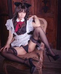 抱走莫子A NO.025 黑si猫咪咪小女pu [44P-552M]