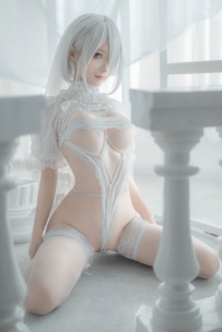 蠢沫 NO.138 2B 白婚纱 [59P-536MB]