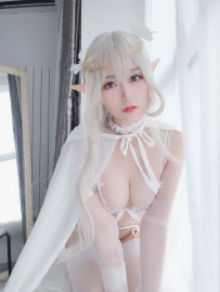 Coser小姐姐 白银81 NO.021 纯白精灵 [45P-80MB]