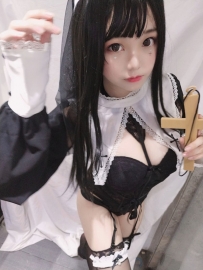 蜜汁猫裘 NO.006 修女 [25P-52MB]